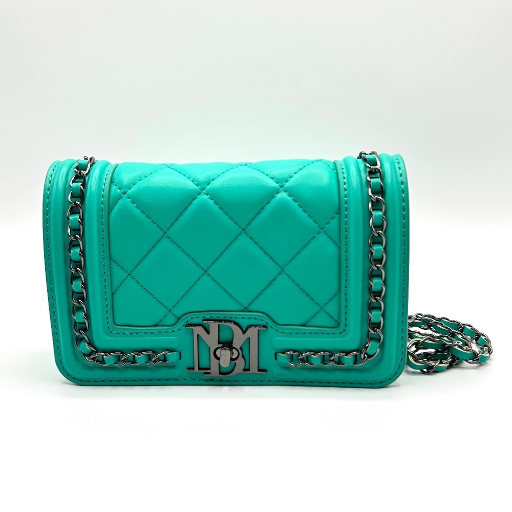 Badgley Mischka Chain Cover Crossbody Bag